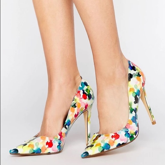 Dune London Blossom print heels, size 38👠 - Picture 7 of 7